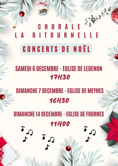 Concert de Noël – Chorale La Ritournelle