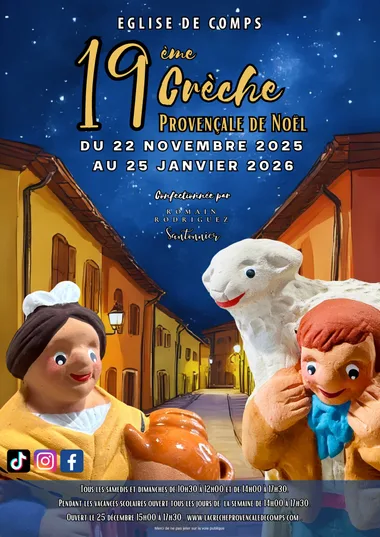 Crèche Provençale de Noël – 19ème édition