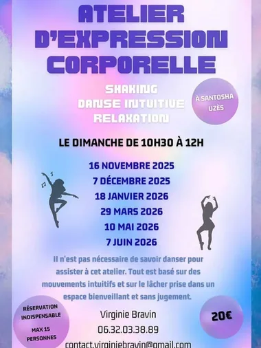 Atelier danse intuitive et Relaxation