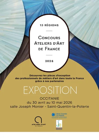 Exposition collective – Concours régional Ateliers d’Art de France