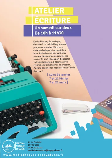 Atelier d&rsquo;écriture