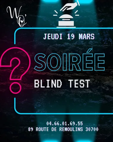 Soirée Blind Test au Wine O’clock