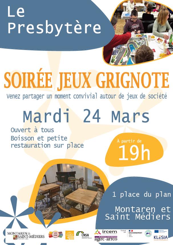 Soirée jeux & grignotage