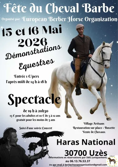 3ème édition – Fête du cheval barbe