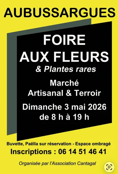 Foire aux Fleurs – Marché Artisanal & Terroir