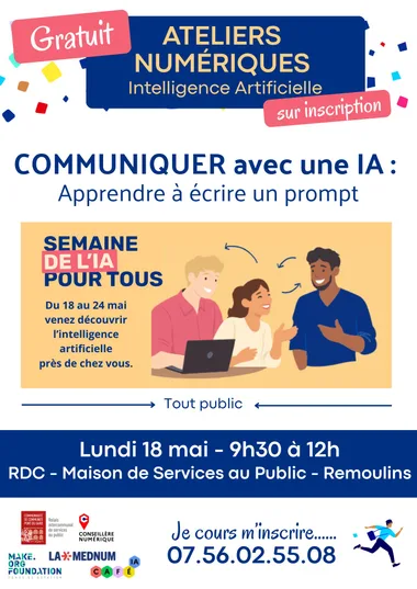 Atelier numérique – Communiquer avec une IA