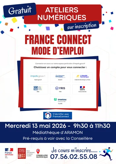 Atelier numérique – France Connect mode d’emploi
