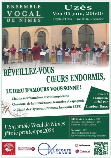Concert classique – Réveillez-vous cœurs endormis