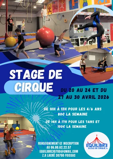 Stage de cirque