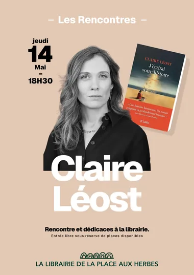 Séance de dédicaces – Claire Léost