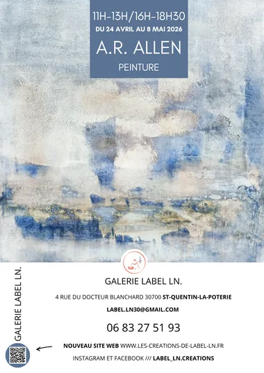 Exposition peintures  – A.R. Allen