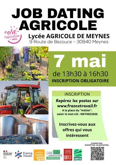 Job dating agricole