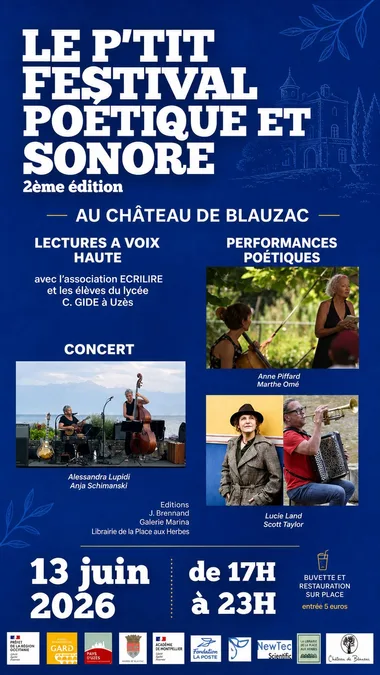 Le p&rsquo;tit festival poétique et sonore