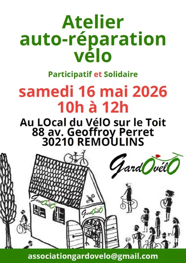 Atelier auto-réparation vélo