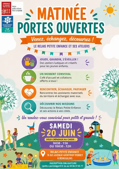 Matinée découverte – Le Relais petite enfance