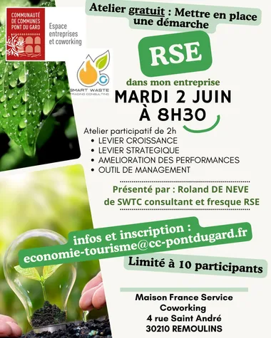 Atelier – Mettre en place une démarche RSE