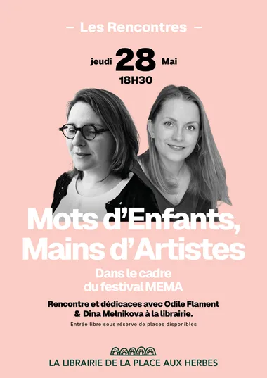 Rencontre – Mots d&rsquo;enfants Mains d&rsquo;artistes