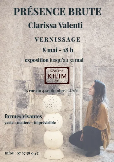 Exposition céramique – Clarissa Valenti