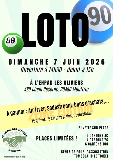Loto association au cœur des oliviers