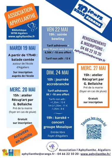Défi 10 jours sans écrans