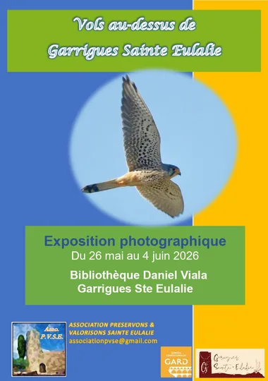 Exposition photos –  Vols au-dessus de Garrigues-Ste-Eulalie