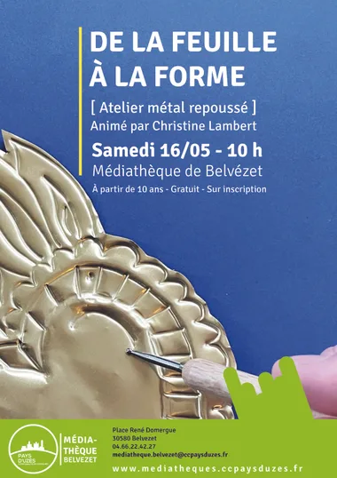 Atelier – Métal repoussé