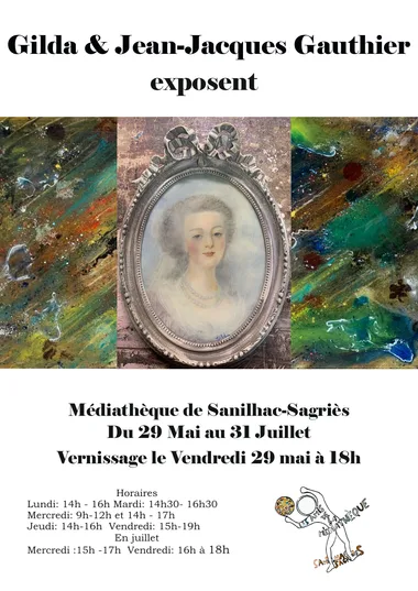 Exposition de peinture – Gilda et Jean-Jacques Gauthier