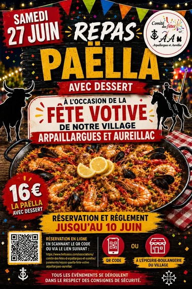 Fête votive – Paëlla