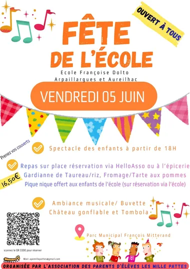 Fête de l&rsquo;école