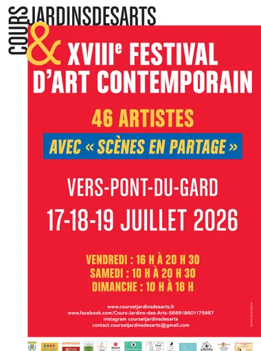 XVIIIè Festival d’Art Contemporain Cours et Jardins des Arts