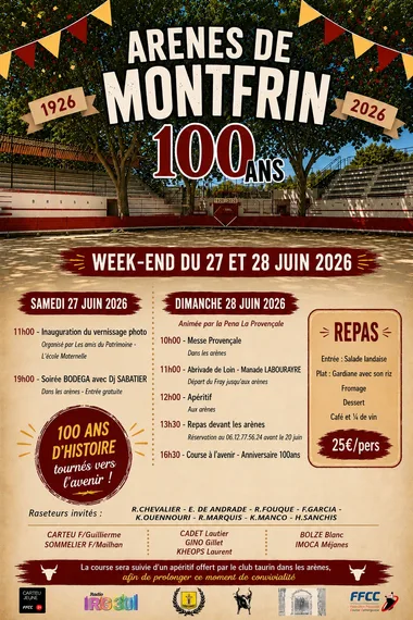 100 ans des Arènes de Montfrin