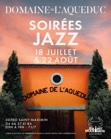 Soirées Jazz au domaine de l&rsquo;Aqueduc