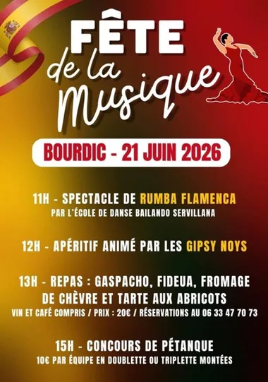 Fête de la musique à Bourdic