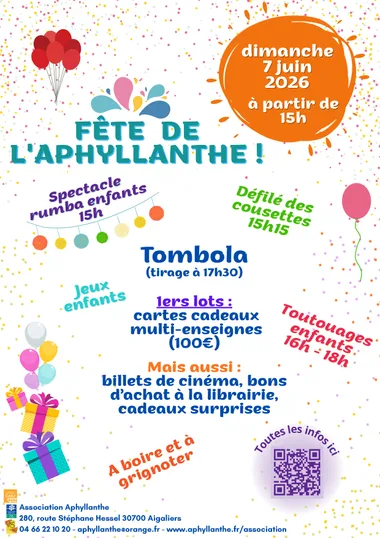 Fête de l&rsquo;Aphyllanthe