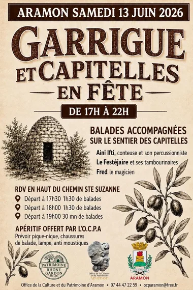 Garrigue et Capitelles en fête