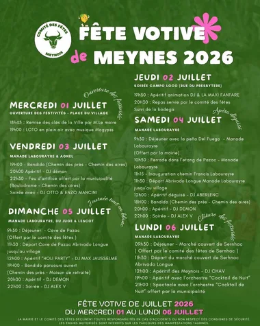 Fête votive de Meynes