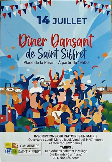 Dîner dansant du 14 juillet