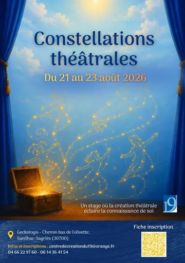 Stage de théâtre– Constellations théâtrales