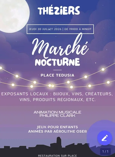 Marché nocturne