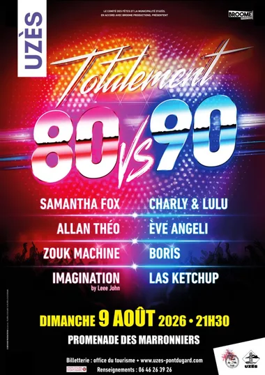 Soirée – Années 80 vs 90