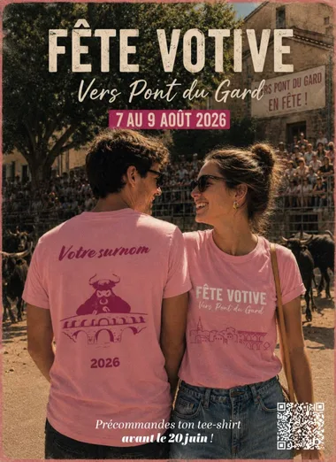 Fête votive – Vers Pont du Gard