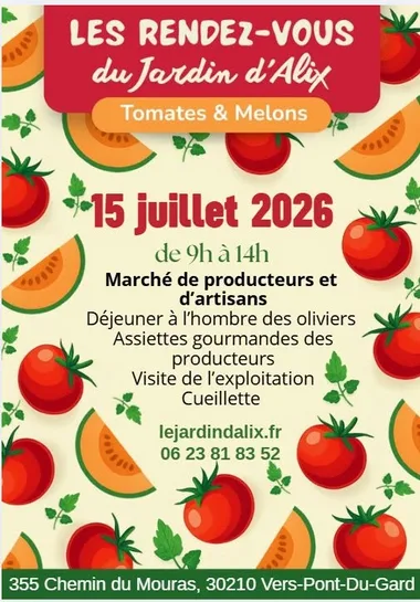 Les rendez-vous du jardin d &lsquo;Alix
