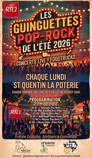 Les guinguettes Pop-Rock de l&rsquo;été 2026