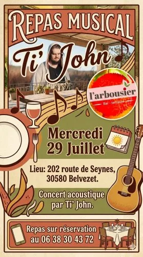 Repas concert