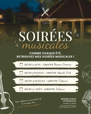 Soirées musicales