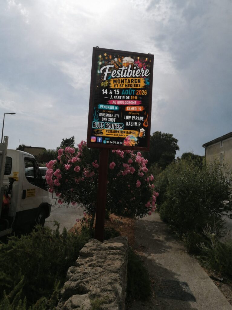 Nouveau panneau lumineux