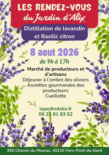 Les rendez-vous du jardin d &lsquo;Alix