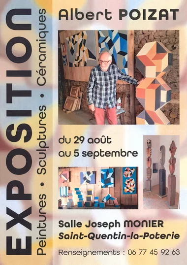 Exposition de peinture, sculpture et céramique – Albert Poizat