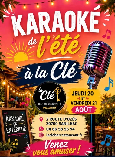 Karaoké de l&rsquo;été