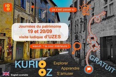 Journées européennes du patrimoine 2026 – Visite ludique d&rsquo;Uzès